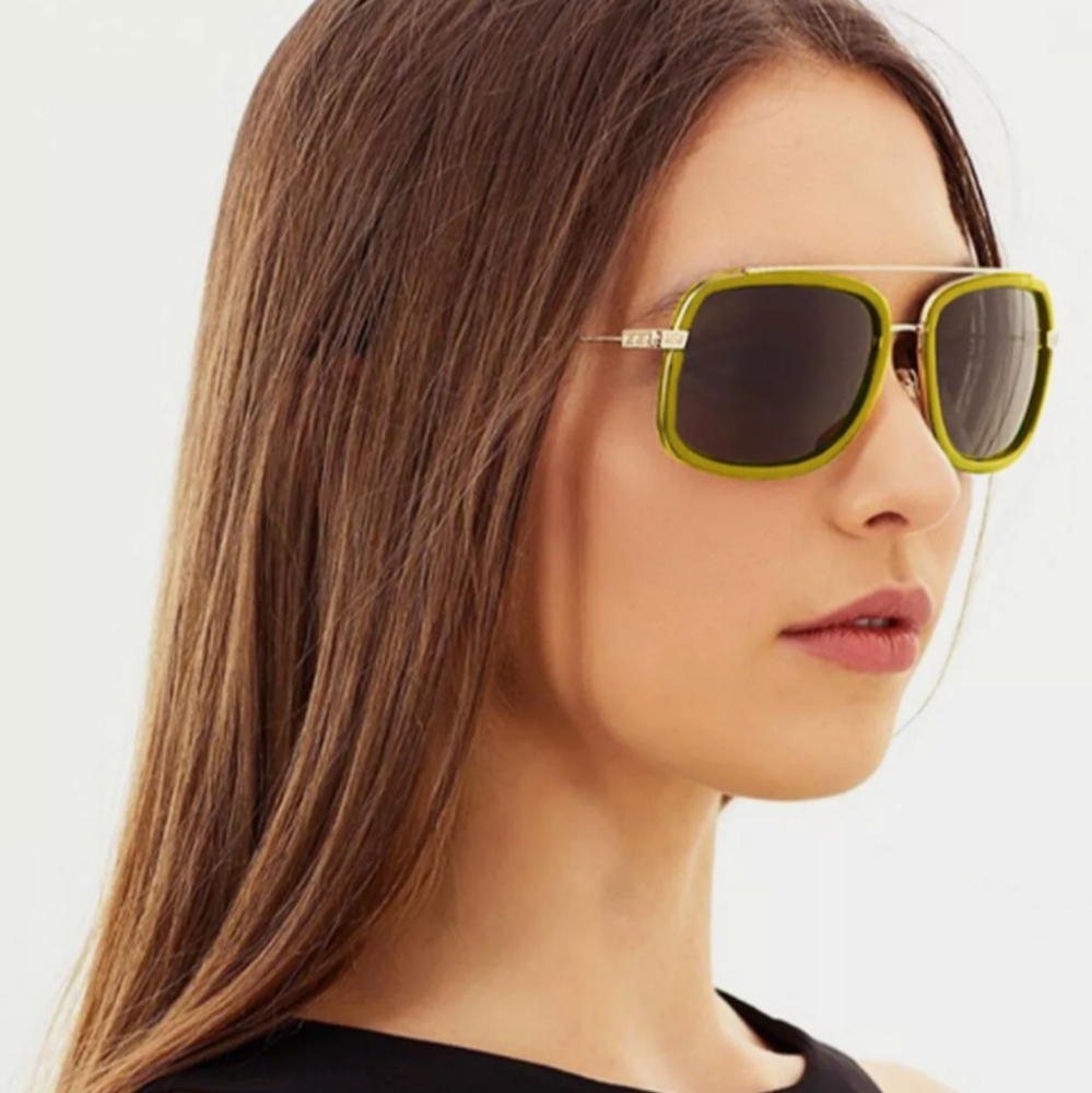 Versace volt green neon yellow sunglasses